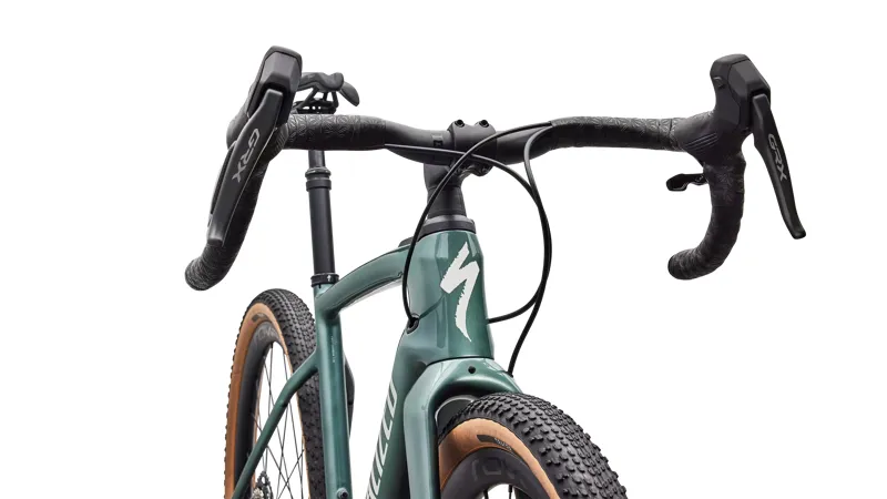 Specialized Turbo Creo 2 Expert - Shimano GRX Di2 E-Gravel Bike in Gloss Fjord Metallic-4