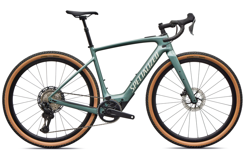 Specialized Turbo Creo 2 Expert - Shimano GRX Di2 E-Gravel Bike in Gloss Fjord Metallic