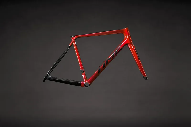 Time Alpe d'Huez Disc Frameset Brilliant Red