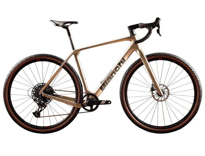 Bianchi Arcadex Comp - GRX gravel Bike in Metal Sand