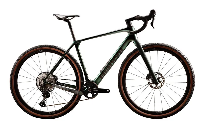 Bianchi Arcadex Pro - GRX Gravel Bike in AW Green