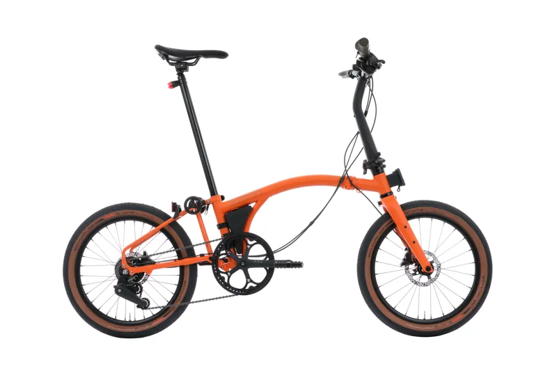 Brompton G Line Folding Bike in Medium Orange