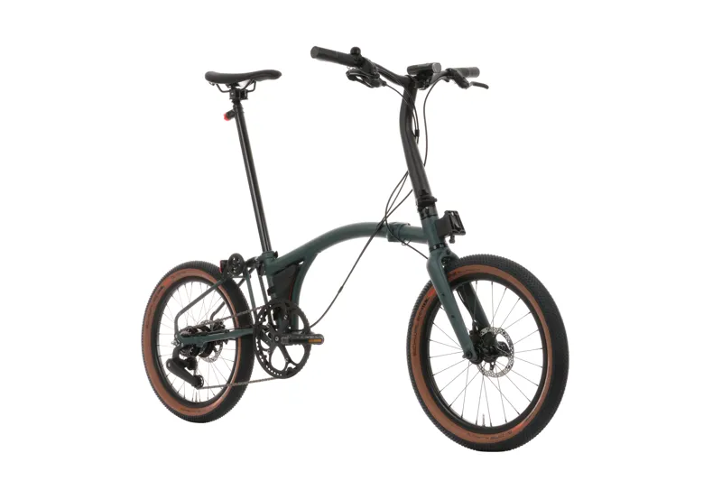 Brompton G Line 8-speed Folding Bike in Forest Green