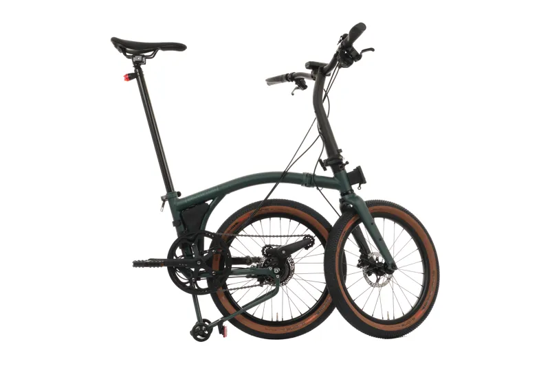 Brompton G Line 8-speed Folding Bike in Forest Green-1