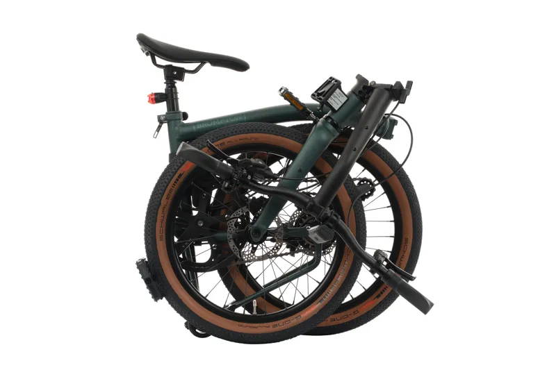 Brompton G Line 8-speed Folding Bike in Forest Green-2