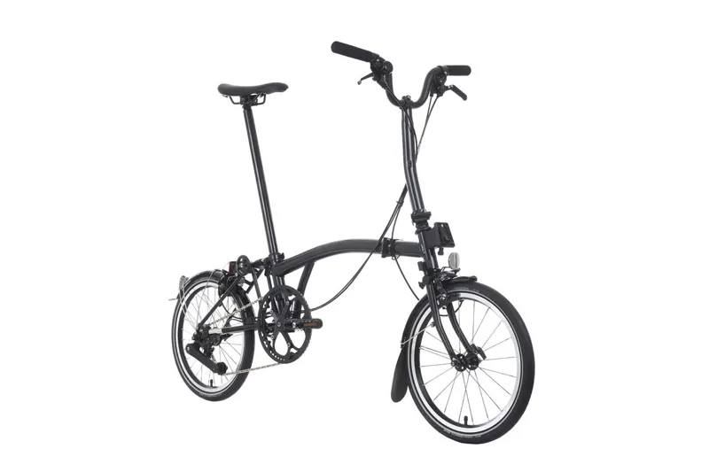 Brompton P-line - M4R - Black - Folding Bike