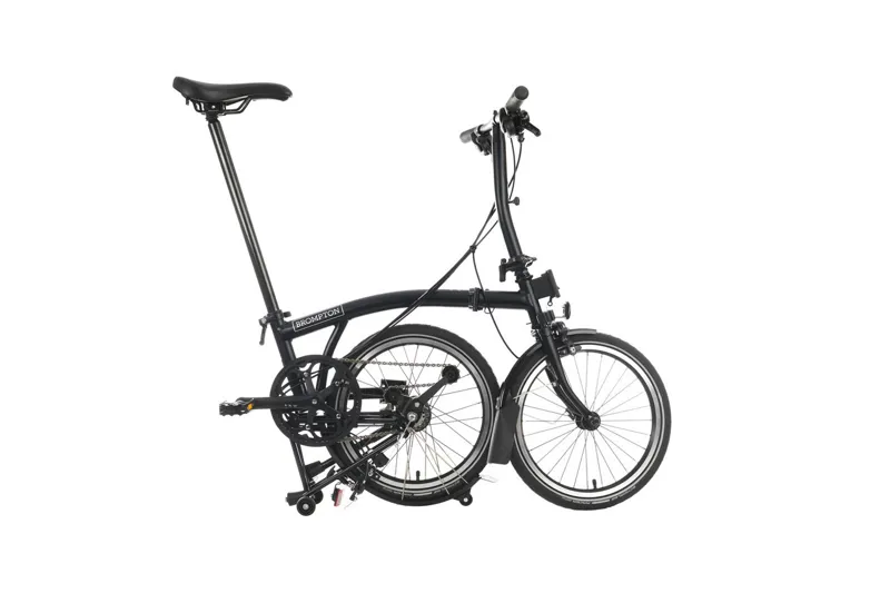 Brompton C-Line M6L Folding Bike Matt Black-4