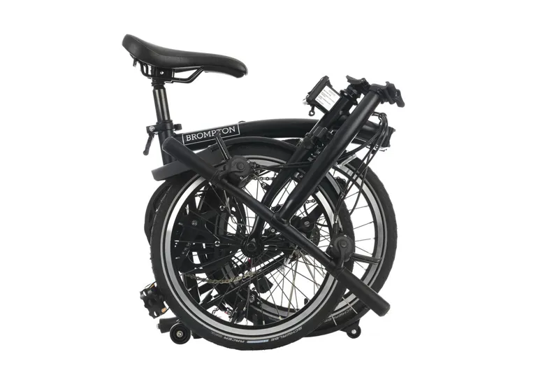 Brompton C-Line M6L Folding Bike Matt Black-3