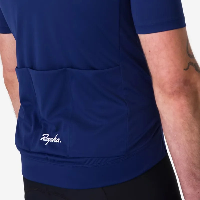 Rapha Men's Core Jersey Navy/White-5