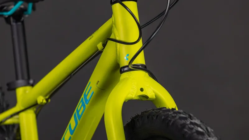 Cube Acid 200 Disc 2026 Kids Bike in Lizerd Green/Blue-2