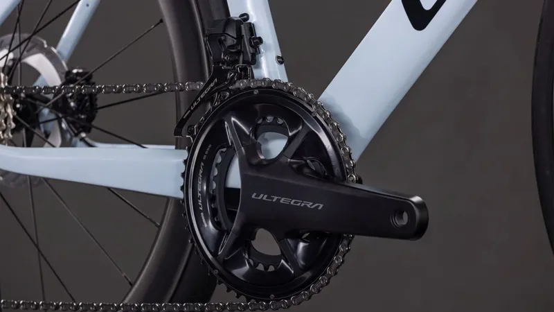 Cube Agree c:62 Race 2026 Road Bike in Glacier White/Black-4