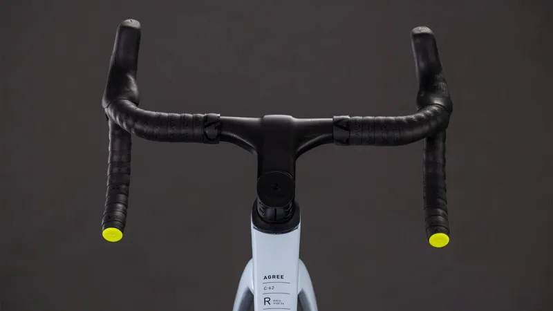 Cube Agree c:62 Race 2026 Road Bike in Glacier White/Black-5