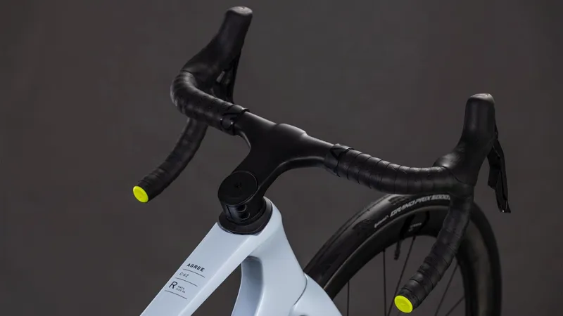 Cube Agree c:62 Race 2026 Road Bike in Glacier White/Black-6