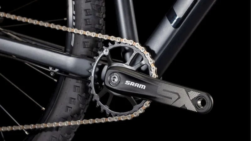 2025 Cube Attention Slx Hardtail Mountain Bike Blackmetal/Black-2