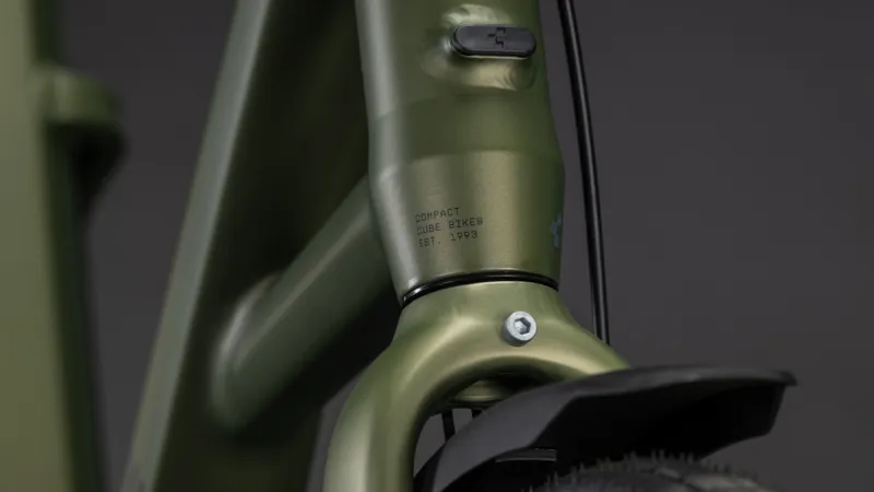 Cube Compact Hybrid Comfort 545 2026 E-Bike In Reed Green/Reflex-2