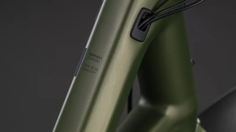 Cube Compact Hybrid Comfort 545 2026 E-Bike In Reed Green/Reflex-7