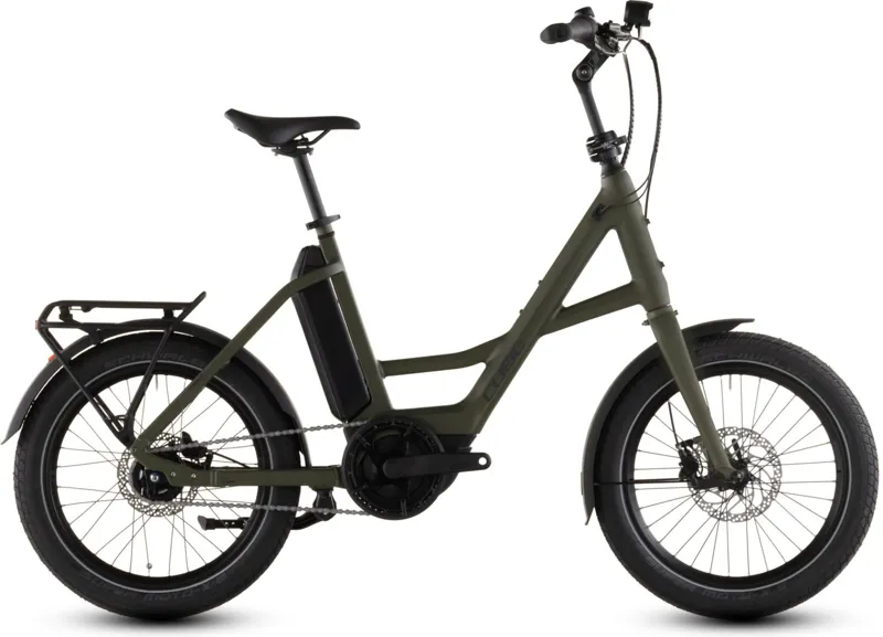 Cube Compact Hybrid Comfort 545 2026 E-Bike In Reed Green/Reflex