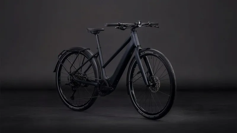 Cube Editor Hybrid Pro 400x FE 2026 Mid Step E-Bike in Coal/Prism-1