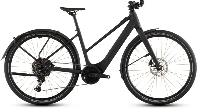 Cube Editor Hybrid Pro 400x FE 2026 Mid Step E-Bike in Coal/Prism
