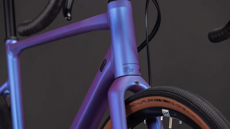 Cube Nuroad EX 2026 Gravel Bike in BlueIris/Lilac-2