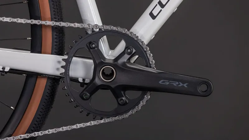 Cube Nuroad EX 2026 Gravel Bike in Cotton White/Grey-4