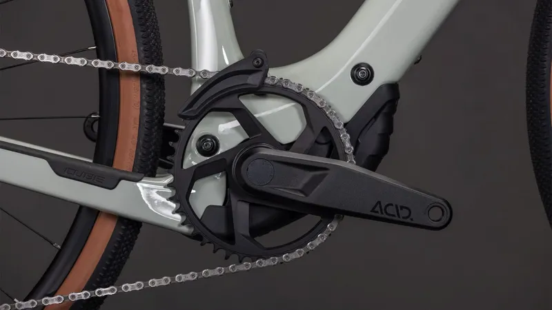 Cube Nuroad Hybrid C:62 Race 400x 2026 e-Gravel Bike in Reed Beige/Black-4