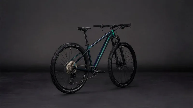 Cube Reaction Pro 2026 Hardtail Mountain Bike in Goblin Green/Black-1