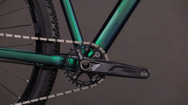 Cube Reaction Pro 2026 Hardtail Mountain Bike in Goblin Green/Black-3