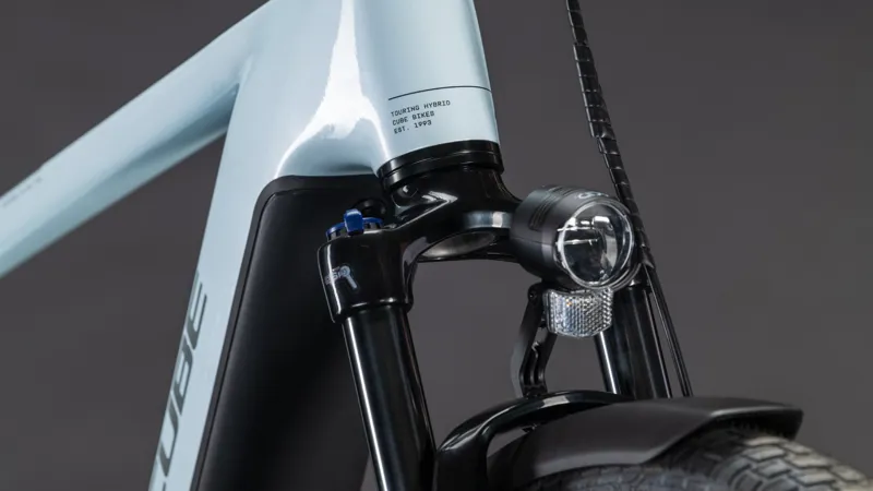 Cube Touring Hybrid One 600 2026 E-Hybrid in Glacier White / Reflex-4