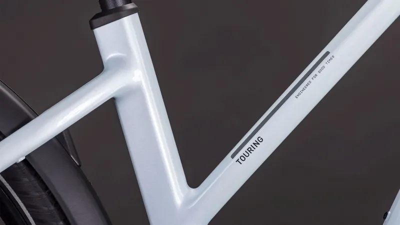 Cube Touring Hybrid One 600 2026 E-Hybrid in Glacier White / Reflex-13