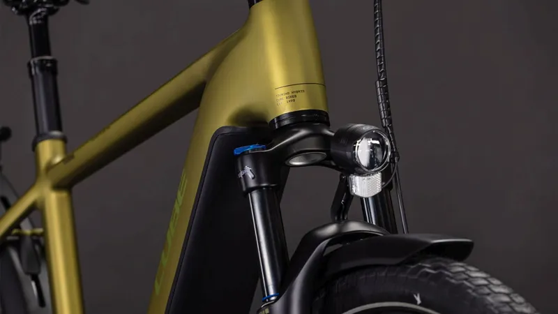 Cube Touring Hybrid Pro 800 2026 E-Hybrid in Golden Lime/Black-4