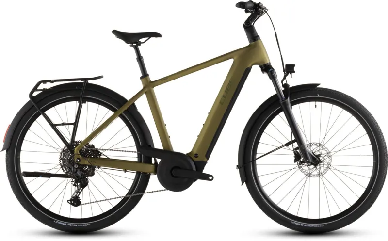 Cube Touring Hybrid Pro 800 2026 E-Hybrid in Golden Lime/Black