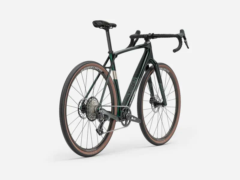 Trek Checkpoint SL 6 AXS Gravel Bike in Dark Green/Ivy Smoke Splatter-1