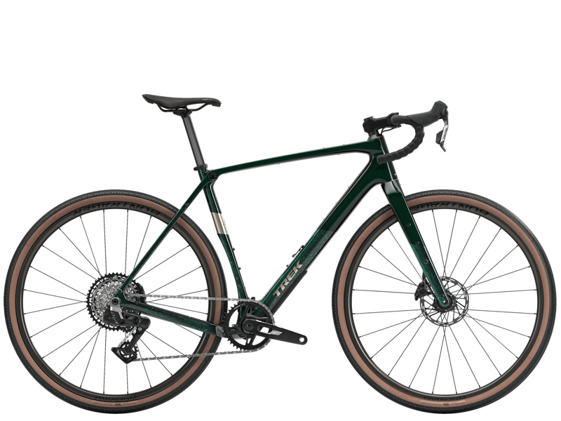 Trek Checkpoint SL 6 AXS Gravel Bike in Dark Green/Ivy Smoke Splatter