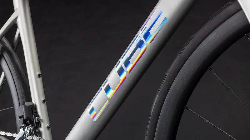 2026 Cube Attain C:62 SLX Carbon Road Bike In Sleek Grey/Prism-6