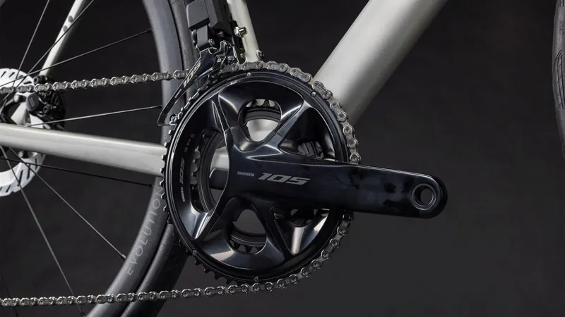 2026 Cube Attain C:62 SLX Carbon Road Bike In Sleek Grey/Prism-5