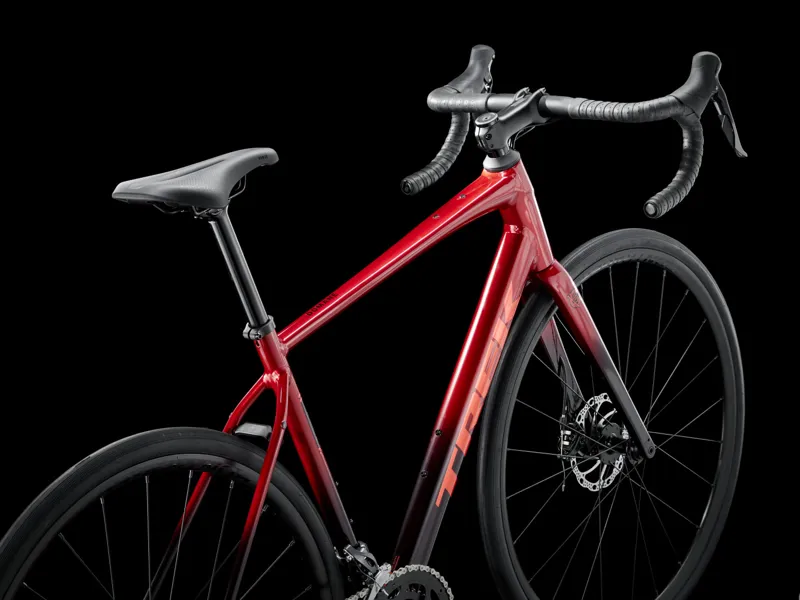 Trek Domane AL 2 Gen 4 Road Bike in Crimson to Carbine-2