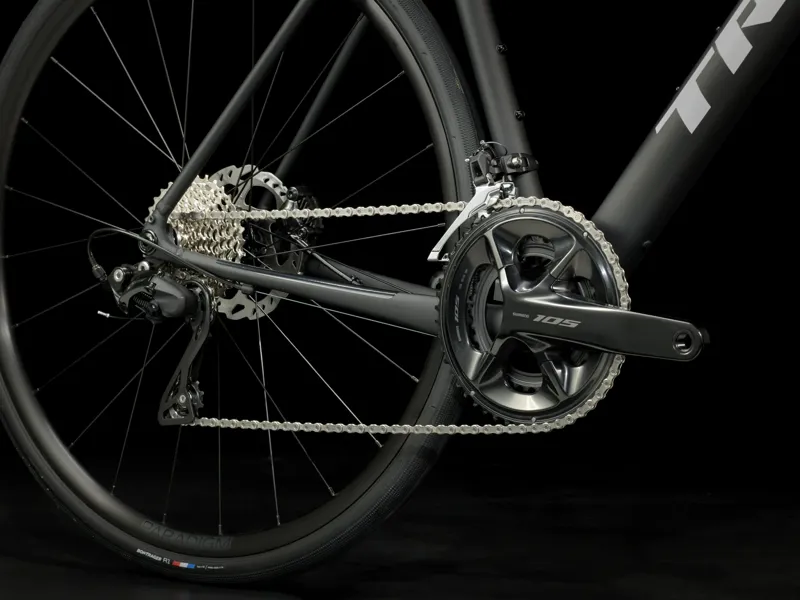 Trek Domane AL 5 Road Bike in Trek Black-2