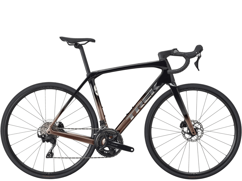 Trek Domane SL 5 Gen 4 Road Bike in Black to Bronze
