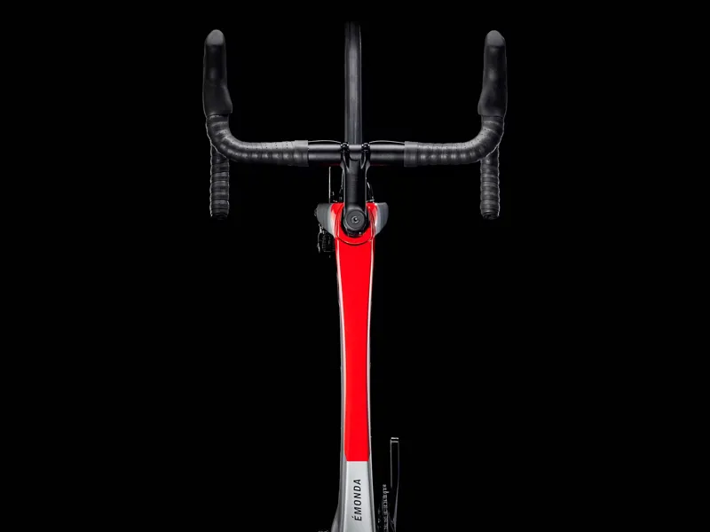 Trek Emonda SL 6 Pro Road Bike in Quicksilver/Radioactive Red-9