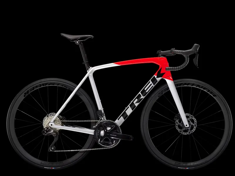 Trek Emonda SL 6 Pro Road Bike in Quicksilver/Radioactive Red-2