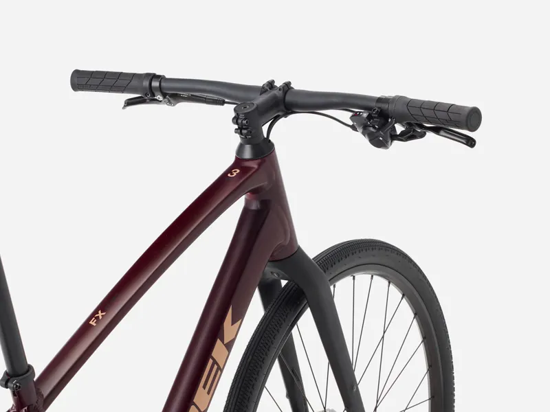 Trek FX 3 Sport AL Hybrid / City Bike in Cobra Blood Red-2