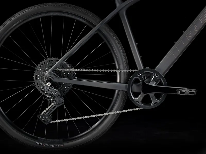 Trek FX Sport 4 Road Bike In Matte Onyx Carbon-4