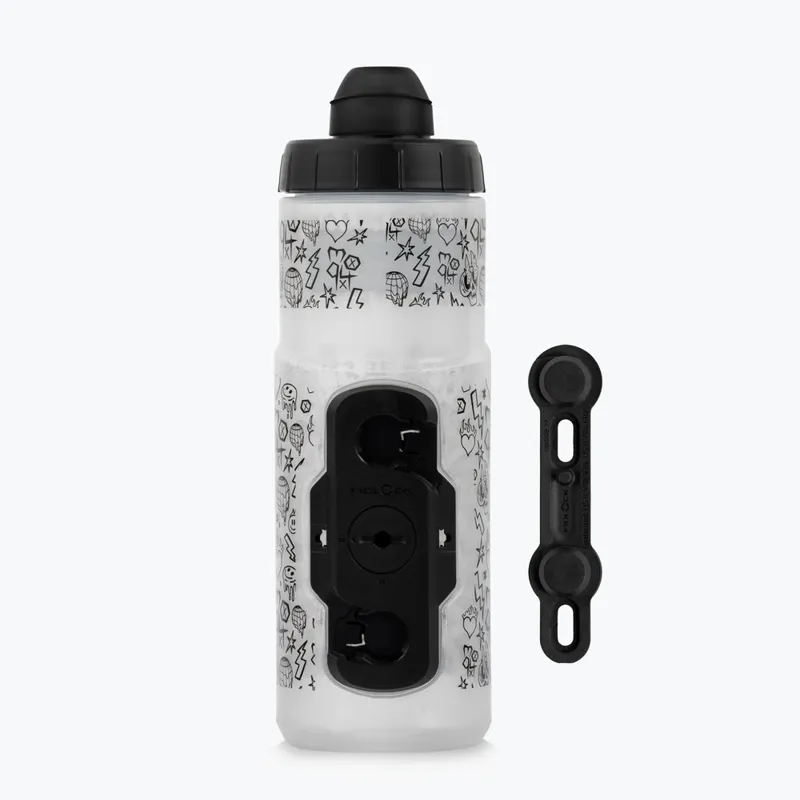 Fidlock Muc-Off Bottle 600ml + bike base smoked-6