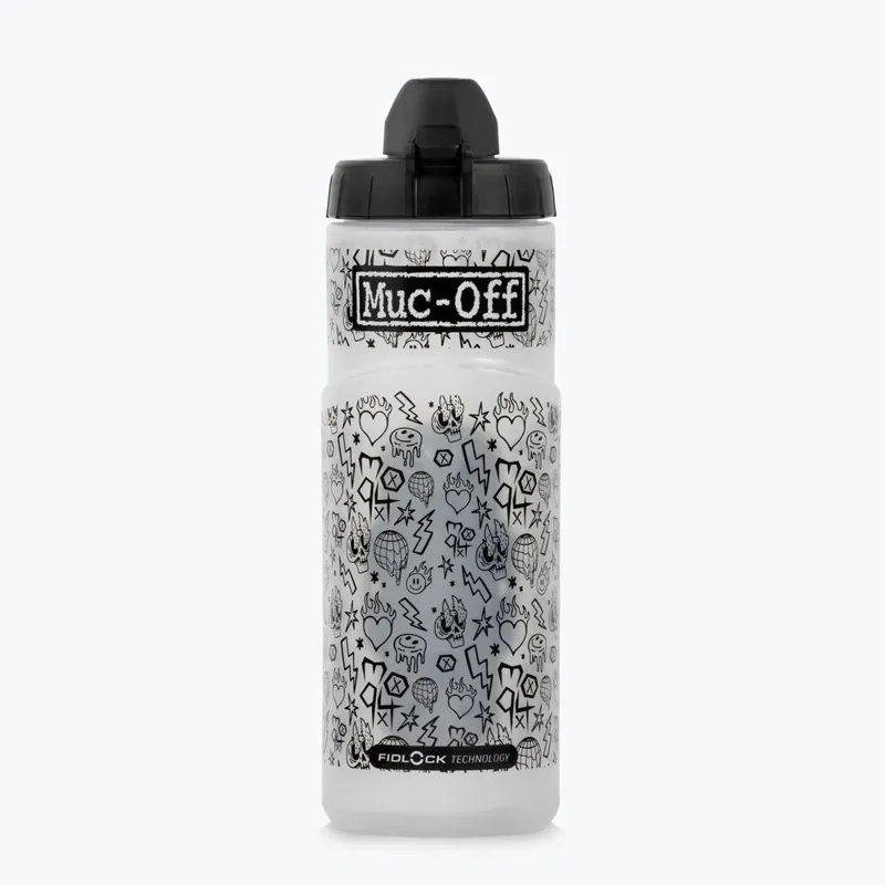 Fidlock Muc-Off Bottle 600ml + bike base smoked-4