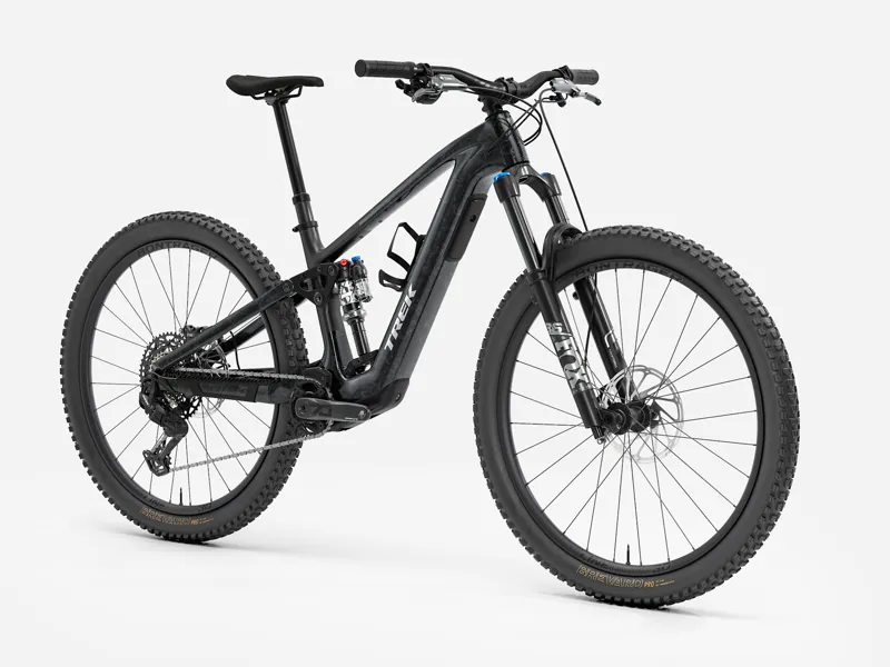 Trek Fuel+ EX 9.7 Carbon E-MTB in Carbon Smoke Black-1