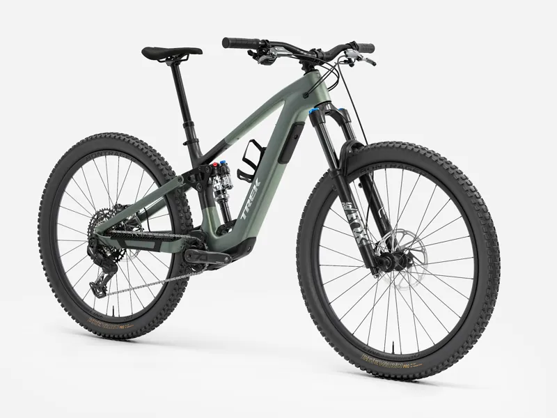 Trek Fuel+ EX 9.7 Carbon E-MTB in Lichen Green/Keswick Green Spl-1