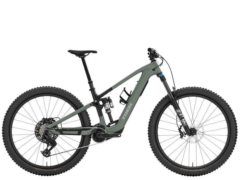 Trek Fuel+ EX 9.7 Carbon E-MTB in Lichen Green/Keswick Green Spl