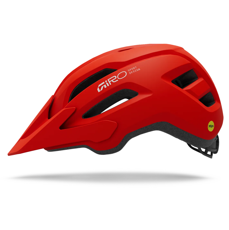 Giro Fixture Mips II Mountain Bike Helmet in Flame Red-1