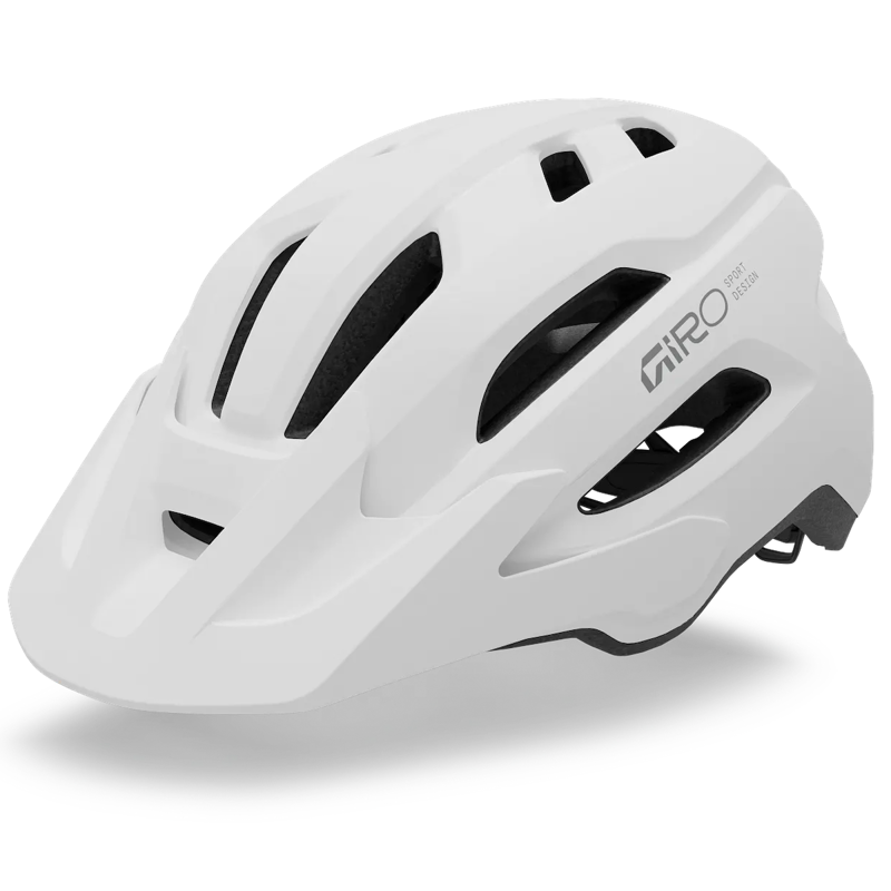 Giro Fixture Mips II Mountain Bike Helmet in White/Chrome